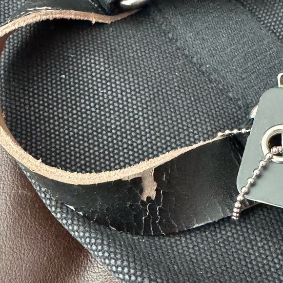 Ossington NWDefect Backpack Black Canvas New with DEFECT (See Photos)MAKE OFFER! - Picture 11 of 11